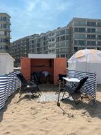 Strandcabine te huur per week koksijde centrum, Vakantie