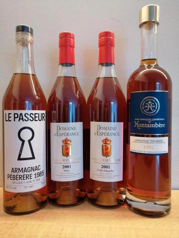 Prachtige armagnac tasting  beschikbaar voor biedingen