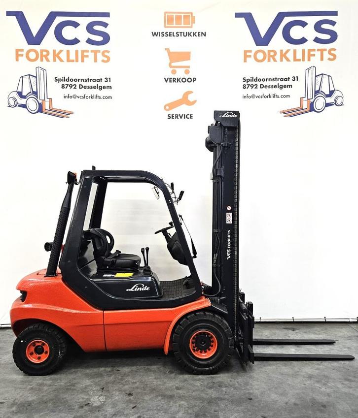 Linde diesel heftruck 3ton in nieuwstaat met garantie, Zakelijke goederen, Machines en Bouw | Heftrucks en Intern transport, Heftruck