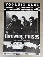 Poster Throwing Muses in Vooruit Gent, Comme neuf, Enlèvement ou Envoi