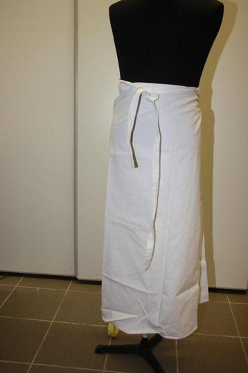 schort oury   wit   95 cm, Enlèvement, Neuf, Blanc, Tablier