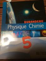 Livre - physique chimie ( hachette), Livres, Livres d'étude & Cours, Comme neuf, Enlèvement ou Envoi