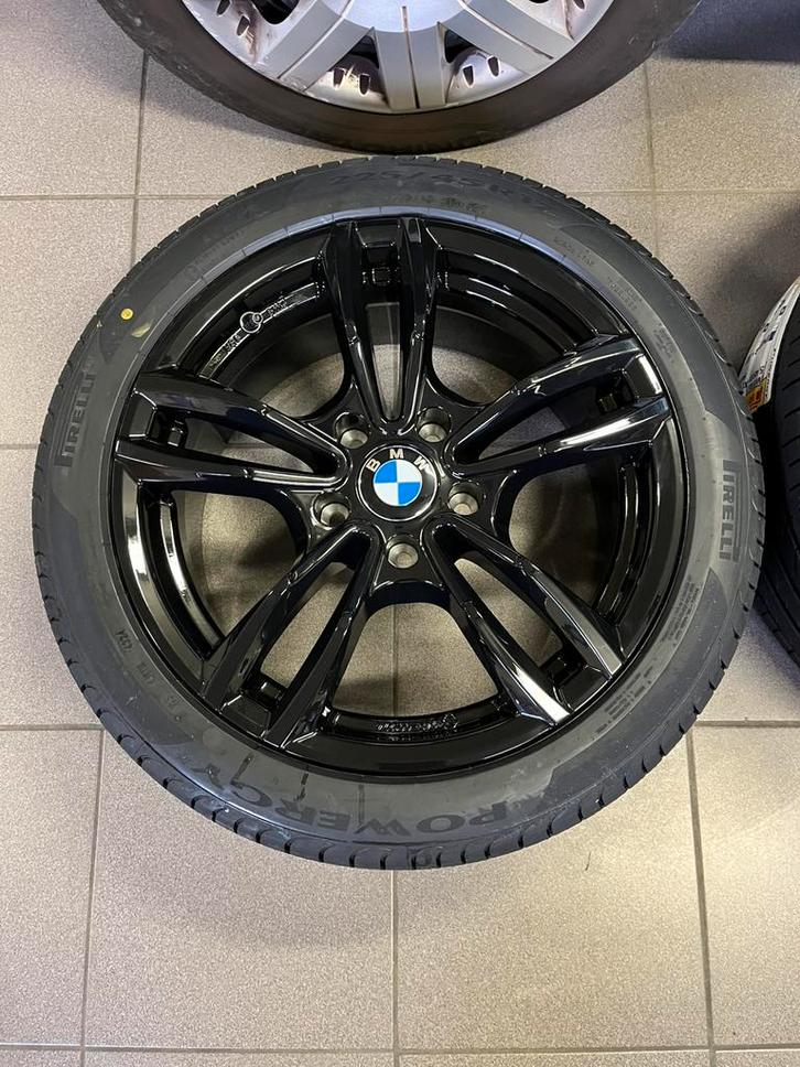 17 inch zwarte velgen (BMW E90 velgen), Auto-onderdelen, Banden en Velgen, Banden en Velgen, Zomerbanden, 17 inch, 225 mm, Personenwagen