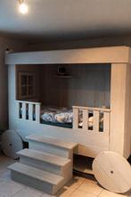 Steigerhouten kinderbed., Enfants & Bébés, Chambre d'enfant | Lits, Enlèvement, Utilisé