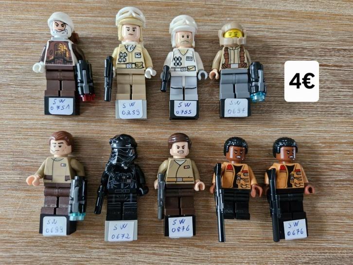 lego figurines Star Wars, Kinderen en Baby's, Speelgoed | Duplo en Lego, Zo goed als nieuw, Lego, Ophalen of Verzenden