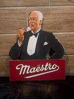 Oude reclame maestro sigaren, Enlèvement, Utilisé, Panneau publicitaire