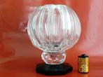 Vase boule Art Déco Baccarat cristal taillé, Antiquités & Art, Enlèvement ou Envoi