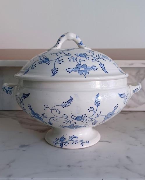 Manufacture Imperiale Et Royale Nimy. Belgisch. Elegant Ontw, Antiek en Kunst, Antiek | Keramiek en Aardewerk, Ophalen of Verzenden