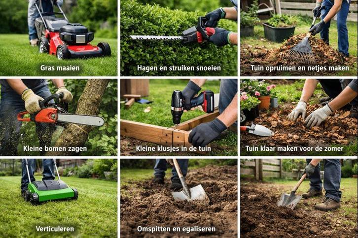 Tuinonderhoud & Snoeiwerk |Hulp nodig in de tuin? Ik help je, Diensten en Vakmensen, Tuinmannen en Stratenmakers, Tuin- of Vijveraanleg