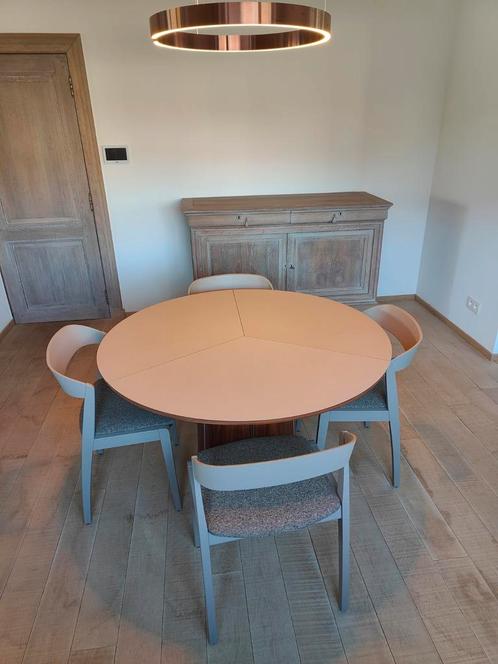 Skovby eettafel + 6 stoelen, Huis en Inrichting, Complete eetkamers, Zo goed als nieuw, 4 tot 6 stoelen, Ophalen