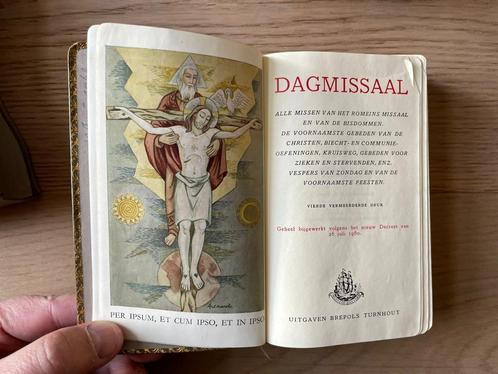 Dagmissalen + eucharistieboekje, Antiek en Kunst, Antiek | Boeken en Manuscripten, Ophalen of Verzenden