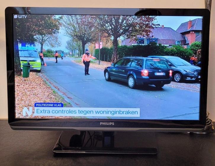 TV Philips met ingebouwde DVD-speler, Audio, Tv en Foto, Televisies, Gebruikt, LED, 40 tot 60 cm, Full HD (1080p), Philips, Ophalen