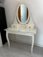 Ikea Hemnes Toilettafel/ Makeuptafel met spiegel, Ophalen, Gebruikt, 50 tot 100 cm, 150 tot 200 cm