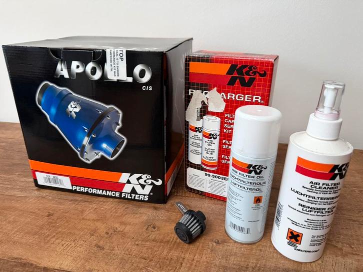 K&N 57i 57A KIT Apollo CIS 57A-6035 voor Peugeot 207 GT 1.6L, Auto-onderdelen, Filters, Peugeot, Nieuw, Ophalen of Verzenden