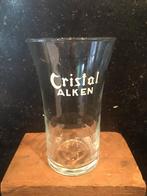 Cristal Alken tulp met horizontale facetten / ribbels, Ophalen of Verzenden, Gebruikt, Glas of Glazen, Overige merken
