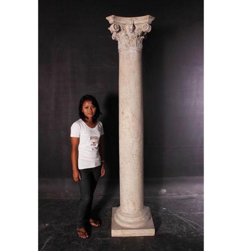 Corinthian Column – Pilaar Hoogte 219 cm, Huis en Inrichting, Woonaccessoires | Zuilen en Pilaren, Nieuw, Ophalen of Verzenden