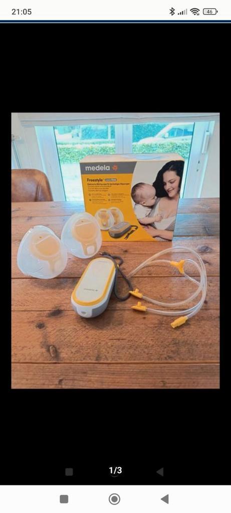 Medela freestyle. Dubbele elektrische draagbare borstkolf, Kinderen en Baby's, Babyvoeding en Toebehoren, Borstkolf, Ophalen of Verzenden