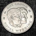 munt Turks &Caicoseilanden 1 crown 1986:royal wedding, Postzegels en Munten, Verzenden