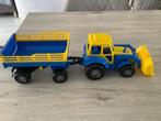 Tracteur jouet en plastique avec camion à benne basculante (, Enfants & Bébés, Jouets | Véhicules en jouets, Comme neuf, Enlèvement ou Envoi