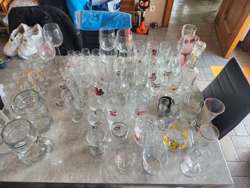Verres a vin alcool bieres chope, Enlèvement, Comme neuf