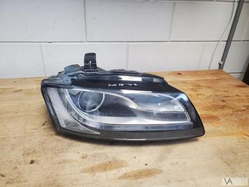 Audi A5 2007 - 2013 xenon koplamp rechts met schade zie foto beschikbaar voor biedingen