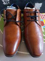 Bugatti herenschoenen — cognac leer — elegant nieuw —, Ophalen of Verzenden, Nieuw