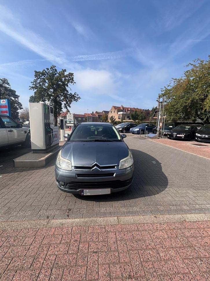 Citroën C4 1.4 (2008), Auto's, Citroën, Particulier, C4, Benzine, Berline, 5 deurs, Handgeschakeld, Blauw, Zwart, Stof, Ophalen