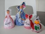 4 vintage klederdrachtpopjes van België, Enlèvement ou Envoi