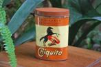 Oude ijzeren reclamedoos "CHIQUITO Cigars" uit de periode, Verzamelen, Blikken, Overige merken, Gebruikt, Overige, Ophalen of Verzenden