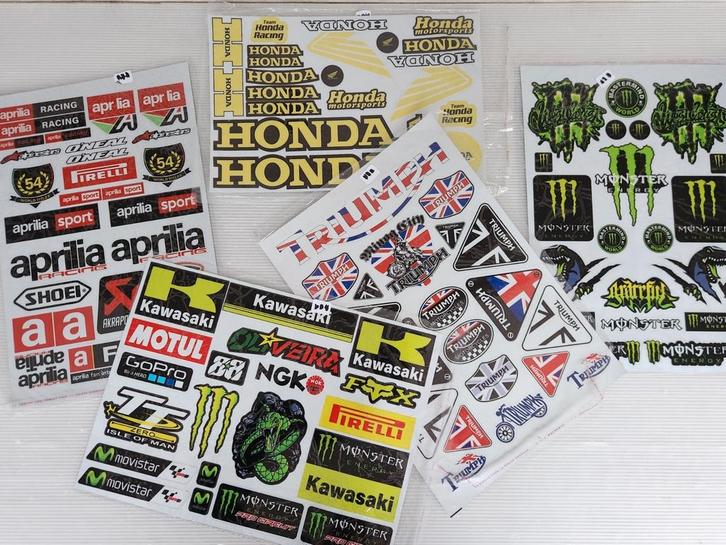 Sticker set, Motoren, Accessoires | Stickers, Ophalen of Verzenden