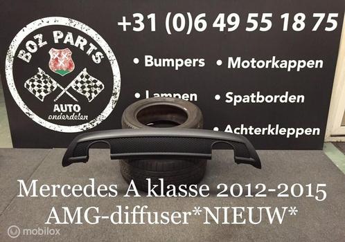 Mercedes A AMG achterbumper diffuser 2012 2013 2014 2015, Autos : Pièces & Accessoires, Carrosserie & Tôlerie, Neuf, Enlèvement ou Envoi