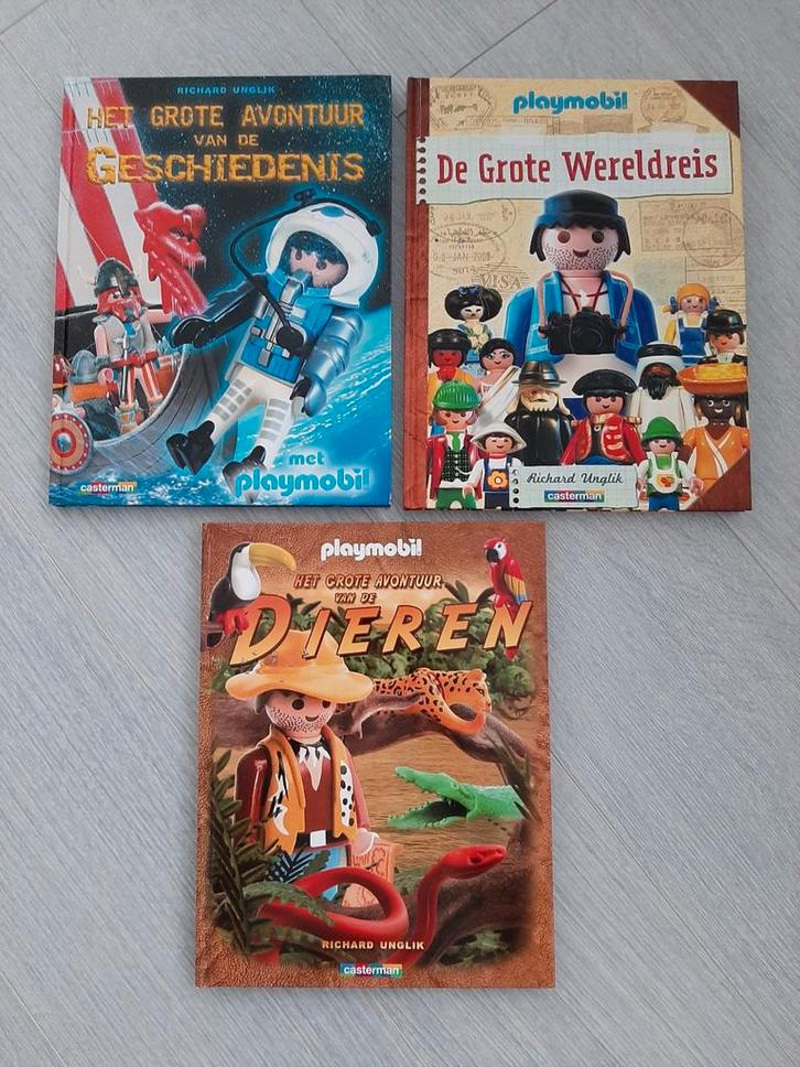 3 x playmobil strip geschiedenis boeken, Enfants & Bébés, Jouets | Playmobil, Enlèvement ou Envoi