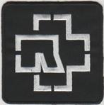 Rammstein stoffen opstrijk patch embleem #4, Verzamelen, Verzenden, Nieuw, Kleding