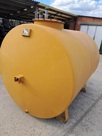 Mazouttank 4300 liter : dubbelwandig 2 stuks beschikbaar voor biedingen