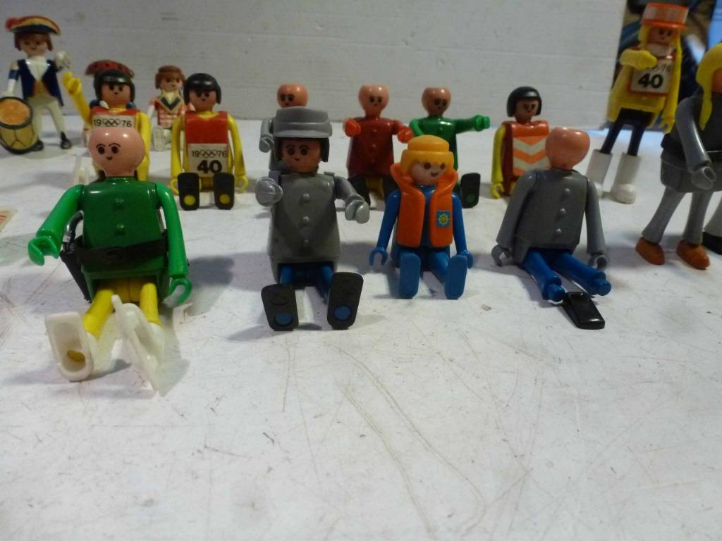 PLAY MOBIL lot de bonhommes , certains manquent 1chaussure, Kinderen en Baby's, Speelgoed | Playmobil, Gebruikt, Complete set