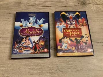 Walt Disney Aladdin verschillende DVD'S (2004-2005)