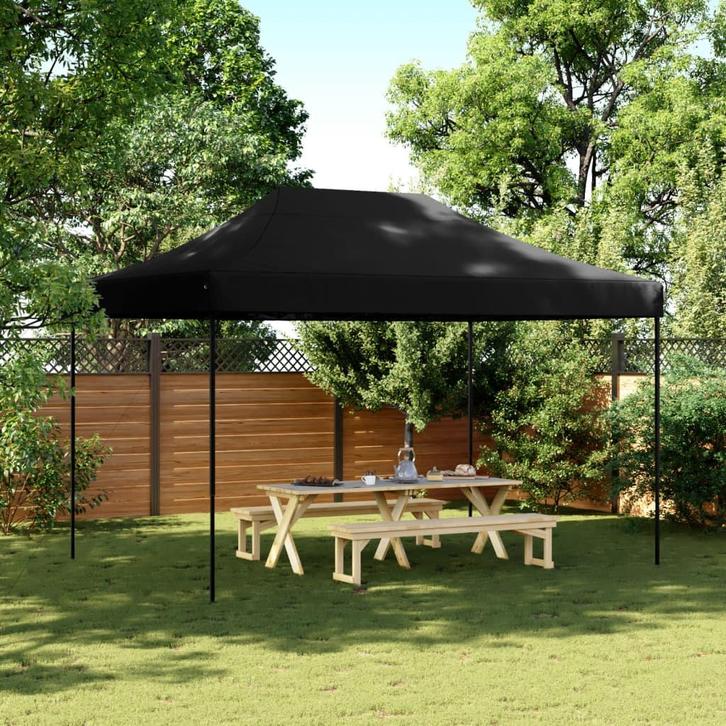 vouwtent pop up tent 3x4 m zwart nieuw, Tuin en Terras, Partytenten, Nieuw, Ophalen of Verzenden