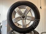 VW Tiguan Velgen + Winterbanden Origineel Bridgestone 5x112, Gebruikt, Banden en Velgen, 17 inch, Personenwagen