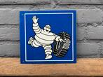 Oud klein MICHELIN reclamebord, Ophalen of Verzenden, Gebruikt, Reclamebord