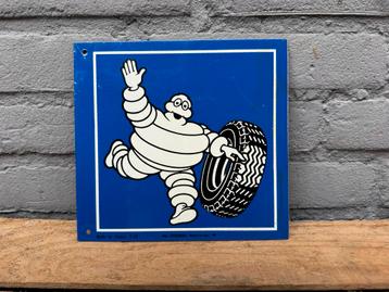 Ancien petit panneau d'affichage MICHELIN, Enlèvement ou Envoi, Utilisé, Panneau publicitaire