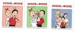 3 x sticker  -  SUSKE EN WISKE  -  zie scan's, Bob et Bobette, Image, Affiche ou Autocollant, Envoi, Neuf