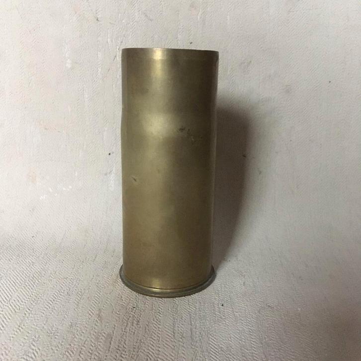 wo1 - Franse huls 65mm berggeschut - 1913 - LEEG, Verzamelen, Militaria | Algemeen, Landmacht, Hulzen of Bodemvondsten, Ophalen of Verzenden