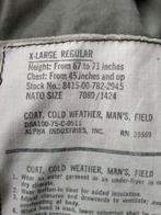 M65 jacke / jacket Alpha orginal from 1975 year, Envoi, Comme neuf, Taille 56/58 (XL), Vert