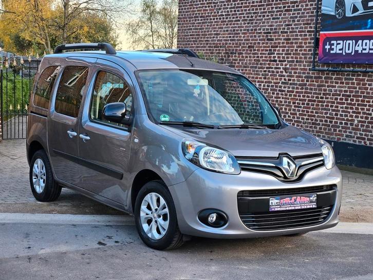 Renault Kangoo Limited 2015 1.2i 150Dkm/Airco/1jaar Garantie, Auto's, Renault, Bedrijf, Te koop, Kangoo, ABS, Airbags, Airconditioning