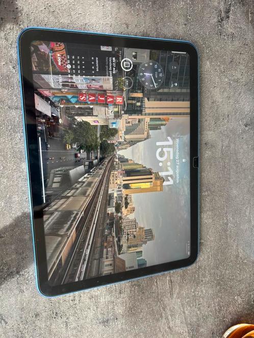 Ipad, Computers en Software, Apple iPads, Zo goed als nieuw, Apple iPad, Wi-Fi, 9 inch, 64 GB, Blauw, Ophalen of Verzenden