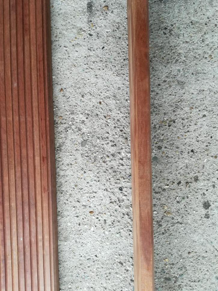 MassarandubaTerrasplanken duurzaamheidsklasse 1, Tuin en Terras, Terrasdelen en Vlonders, Nieuw, Hout, Ophalen