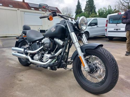 Harley softail slim  amper 500km!!! nieuwstaat, Motoren, Motoren | Harley-Davidson, Bedrijf, meer dan 35 kW, 2 cilinders, Ophalen