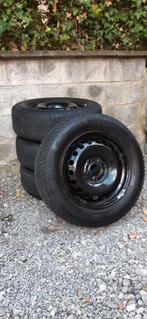 Jantes + pneus hiver Renault kangoo 2, Auto-onderdelen, Gebruikt, 15 inch, Winterbanden, Band(en)