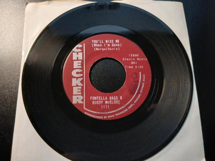 Fontella Bass & Bobby McClure ‎–You'll Miss Me -Northernsoul, Cd's en Dvd's, Vinyl Singles, Zo goed als nieuw, Single, R&B en Soul