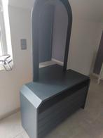Armoire à linge avec miroir anthracite, Enlèvement